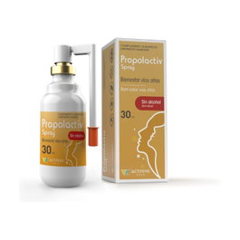 Herbora Propolactiv Spray Oral 30 ml. Sin Alcohol con Propóleo, Erysimo, Equinácea, Vitaminas A y C