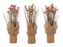 Ibergarden Ramillete Saco Flores Envejecidos Surtidos 15x35x15 cm (Set de 6)