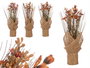 Ibergarden Ramillete Saco Flores Envejecidos Surtidos 15x35x15 cm (Set de 6)