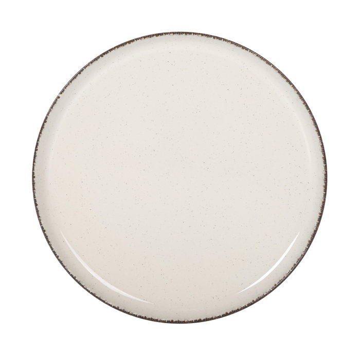 La Mediterranea Fuente Redonda "Anllo" Nordic Brillo 25 cm (12 Unidades)