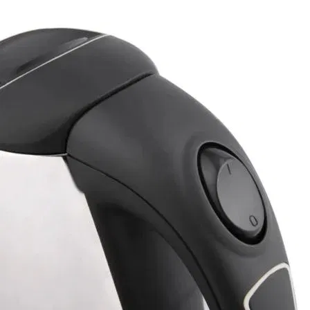 Grunkel HV-16GX Hervidor de Agua Eléctrico 2000W, 1.7L con Apagado Automático y Sistema de Seguridad, Acero Inoxidable, Blanco