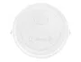 Blanca Tapa Plástico Biodegradable para Vaso 195/220 cc Paquete 100 Unidades