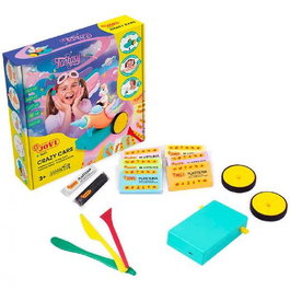 Jovi Kit de Moldeado Plastilina Jovitech Crazy Cars C-Surtidos