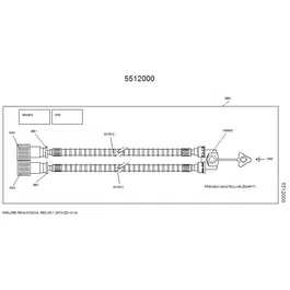 Intersurgical Circuito de Anestesia Neonatal, 10 mm de Diámetro, 1.2 m de Longitud, para Cuidados Intensivos Neonatales
