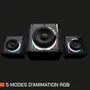 Nova Gaming Serpentis Altavoces para Juegos, LED RGB, Negro - NOV3700527313955