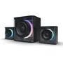 Nova Gaming Serpentis Altavoces para Juegos, LED RGB, Negro - NOV3700527313955