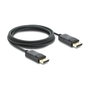 DeLOCK Cable DisplayPort 8K 60 Hz 1 m Negro
