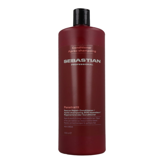 Sebastian Professionals Penetraitt Acondicionador Suavizante y Reparador 1000 ml (Reacondicionado) Sebastian Professionals Penetraitt Acondicionador Suavizante y Reparador 1000 ml (Reacondicionado)
