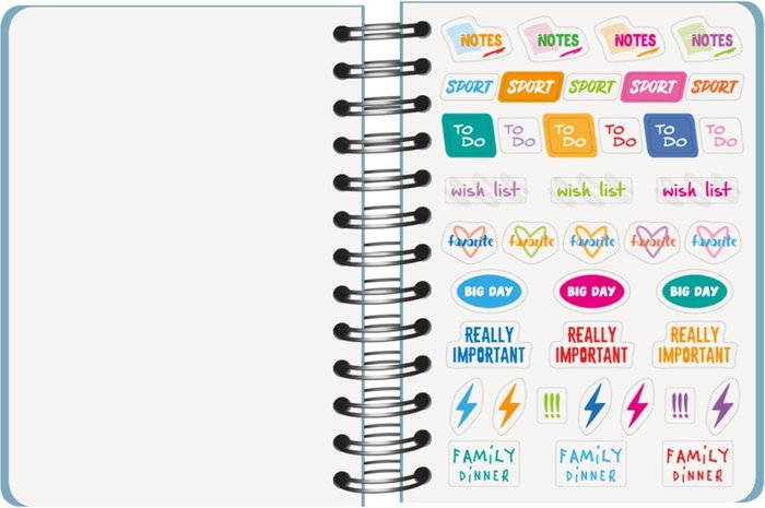 Dohe Agenda Escolar 2025-2026 Día Por Página Tamaño A6 Tapa Cartón Forrado Goma Elástica 52053