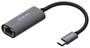 Aisens Conversor USB-C a Ethernet Gigabit 10/100/1000 Mbps Gris 15cm