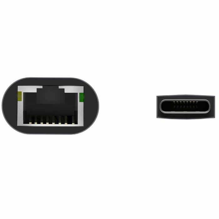 Aisens Conversor USB-C a Ethernet Gigabit 10/100/1000 Mbps Gris 15cm Aisens Conversor USB-C a Ethernet Gigabit 10/100/1000 Mbps Gris 15cm