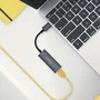 Aisens Conversor USB-C a Ethernet Gigabit 10/100/1000 Mbps Gris