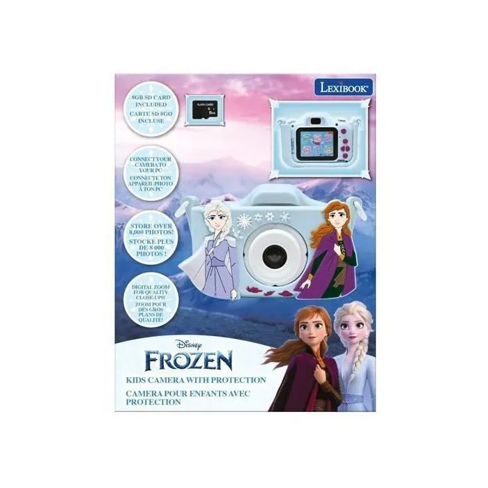 LEXIBOOK Cámara Infantil Disney Frozen con Protección LEXIBOOK Cámara Infantil Disney Frozen con Protección