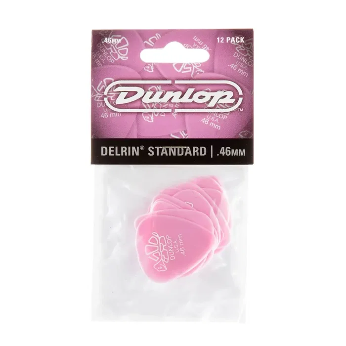 Dunlop Púas Delrin 500 0,46 mm (pack de 12)