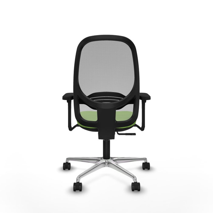 PIQUERAS Y CRESPO Silla de oficina Cilanco con mecanismo Sincro, Tela Pistacho y Malla Gris PIQUERAS Y CRESPO Silla de oficina Cilanco con mecanismo Sincro, Tela Pistacho y Malla Gris