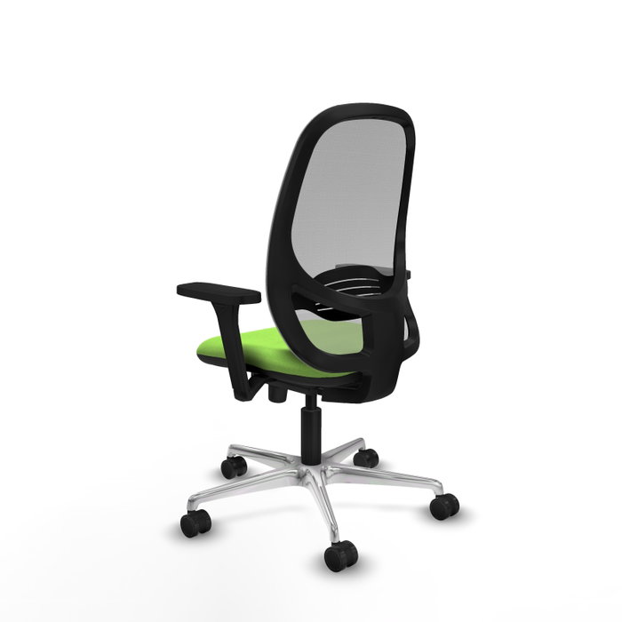 PIQUERAS Y CRESPO Silla de oficina Cilanco con mecanismo Sincro, Tela Pistacho y Malla Gris PIQUERAS Y CRESPO Silla de oficina Cilanco con mecanismo Sincro, Tela Pistacho y Malla Gris