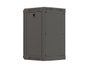 Lanberg Armario Rack de Pared 10 9U 300x300 Negro con Puerta de Cristal