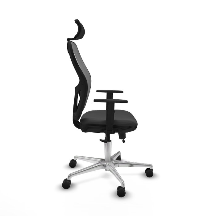 PIQUERAS Y CRESPO Silla de oficina Jorquera Gris con mecanismo Sincro/Traslack PIQUERAS Y CRESPO Silla de oficina Jorquera Gris con mecanismo Sincro/Traslack