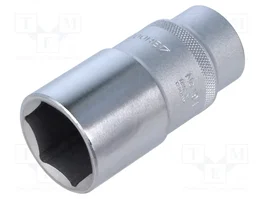 GEDORE Vaso de 6 ángulos de 30 mm con encaje de 1/2 pulgada