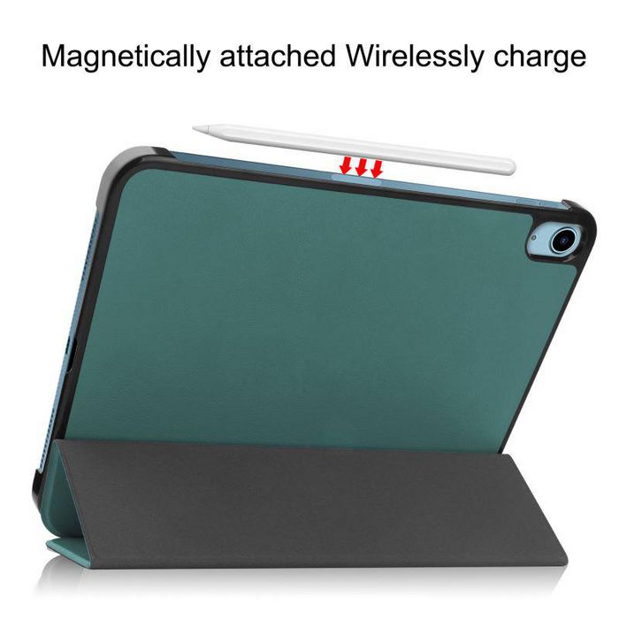 CoreParts Funda Rígida para Apple iPad 10ª Gen 10.9-pulgadas (2022) Tri-fold Verde Oscuro CoreParts Funda Rígida para Apple iPad 10ª Gen 10.9-pulgadas (2022) Tri-fold Verde Oscuro