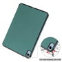 CoreParts Funda Rígida para Apple iPad 10ª Gen 10.9-pulgadas (2022) Tri-fold Verde Oscuro