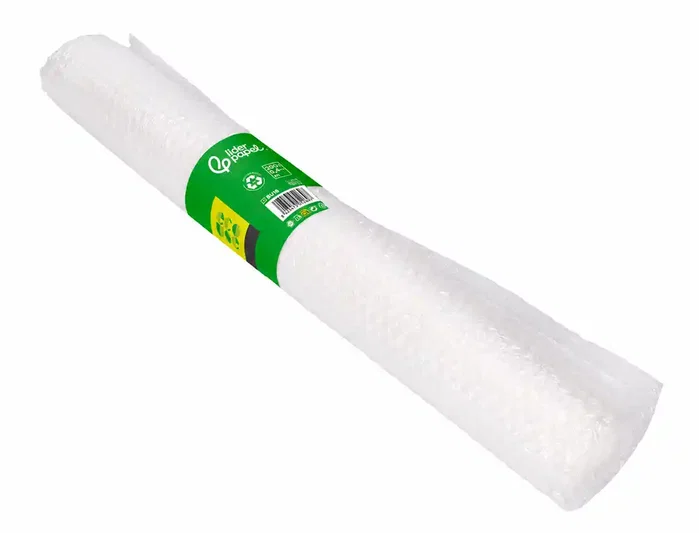 Liderpapel Plástico de burbujas 0.60x1m con 30% de plástico reciclado Liderpapel Plástico de burbujas 0.60x1m con 30% de plástico reciclado