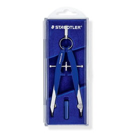STAEDTLER Compás Mars Comfort 552 Azul con Estuche de Plástico