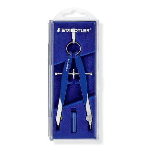 STAEDTLER Compás Mars Comfort 552 Azul con Estuche de Plástico STAEDTLER Compás Mars Comfort 552 Azul con Estuche de Plástico