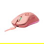 Deltaco Gaming GAM-120-P Ratón Gaming Inalámbrico RF/USB-C, 4800 DPI, 7 Botones, Retroiluminación RGB, Recargable, Rosa