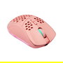Deltaco Gaming GAM-120-P Ratón Gaming Inalámbrico RF/USB-C, 4800 DPI, 7 Botones, Retroiluminación RGB, Recargable, Rosa
