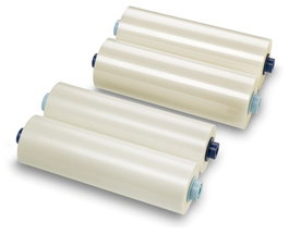 GBC Bobina de Brillo para Plastificadora 635 mm x 150 m, 42,5 micras, Pack de 2