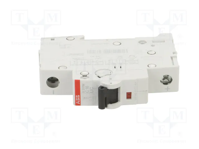 ABB S200M UC S201M-C16UC Interruptor magnetotérmico 16A 1 polo