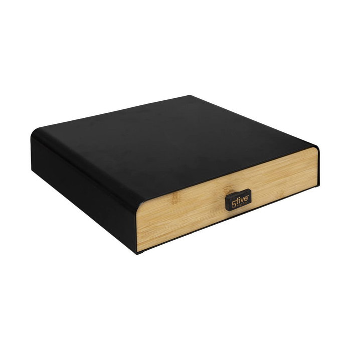 5Five Caja de almacenamiento de cápsulas Noir kitchen Negro / natural 5Five Caja de almacenamiento de cápsulas Noir kitchen Negro / natural
