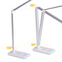 Lámpara de Mesa LED con Cargador Inalámbrico 6W 420Lm CCT Regulable 10 Niveles de Brillo Control Táctil