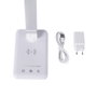 Lámpara de Mesa LED con Cargador Inalámbrico 6W 420Lm CCT Regulable 10 Niveles de Brillo Control Táctil