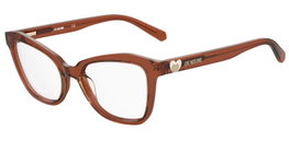 Love Moschino MOL604-FMPF218 Gafas de Vista Mujer Ochre