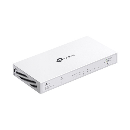 TP-Link Switch Gestionado 8 Puertos Gigabit PoE+ FS308GP, 4 Puertos PoE a 30W, Montaje Rack, 16 Gbit/s, Blanco
