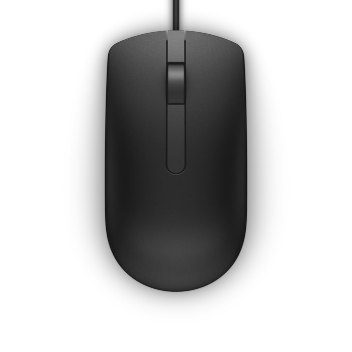 Dell MS116 - Ratón Óptico con Cable USB, 1000 DPI, Rueda de Desplazamiento, Diseño Ambidiestro y Plug and Play, Color Negro Dell MS116 - Ratón Óptico con Cable USB, 1000 DPI, Rueda de Desplazamiento, Diseño Ambidiestro y Plug and Play, Color Negro