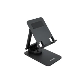 Tooq Soporte de sobremesa ajustable para móvil o tablet de hasta 12.9" - Negro