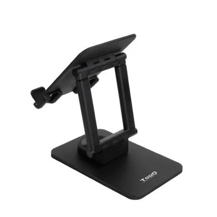 Tooq Soporte de sobremesa ajustable para móvil o tablet de hasta 12.9" - Negro