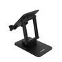 Tooq Soporte de sobremesa ajustable para móvil o tablet de hasta 12.9" - Negro