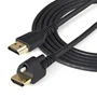 StarTech.com Cable HDMI HDMM2MLS 2m con Tornillos de Fijación, HDR, 4K 60Hz, Alta Velocidad, Ethernet, HDMI 2.0, Compatible con HDR, 18Gbps, Negro