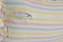 DKD Home Decor Cojín Algodón 50x30 Multicolor con Volantes y Rayas (Pack de 2)