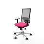 PIQUERAS Y CRESPO Silla de oficina Horna Rosa y Gris