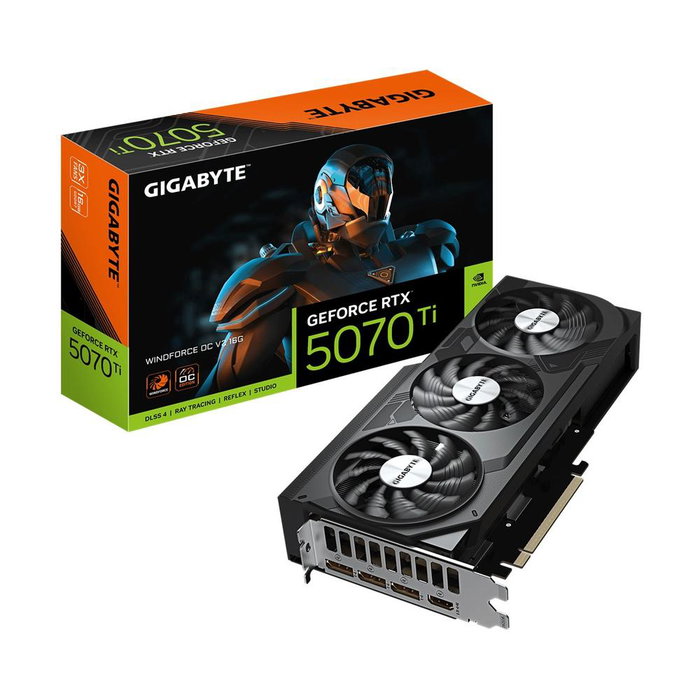 Gigabyte GeForce RTX 5070 Ti WINDFORCE OC V2 16GB GDDR7 Gigabyte GeForce RTX 5070 Ti WINDFORCE OC V2 16GB GDDR7