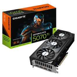Gigabyte RTX 5070 TI 16GB GDDR7 WINDFORCE 3X OC V2 Tarjeta Gráfica GV-N507TWF3OCV2-16GD