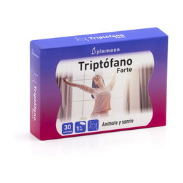 Plameca Triptófano Forte 30 comprimidos - Complemento alimenticio con L-triptófano, Magnesio y Vitaminas B9 y B2