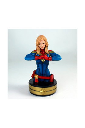 Semic Busto de Captain Marvel con 2 cabezas intercambiables