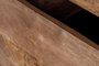 Giner y Colomer Aparador Madera de Mango y Bronce 3 Cajones 160 cm