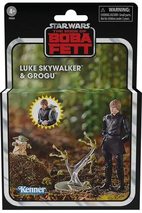 Hasbro Star Wars The Vintage Collection Set de 2 Figuras Luke Skywalker & Grogu - The Book of Boba Fett